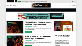 What Midiayao.com website looked like in 2021 (2 years ago)