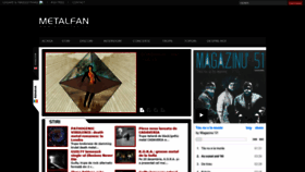 What Metalfan.ro website looked like in 2021 (2 years ago)