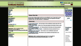 What Mcmcse.com website looked like in 2021 (2 years ago)