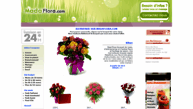 What Madaflora.com website looked like in 2021 (2 years ago)