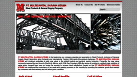 What Multicapital.co.id website looked like in 2021 (4 years ago)