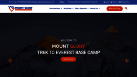 What Mountgloryadventures.com website looked like in 2021 (2 years ago)