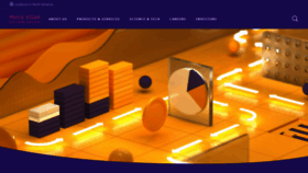 What Merck.de website looked like in 2021 (5 years ago)