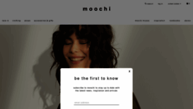 What Moochi.com website looked like in 2021 (2 years ago)