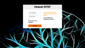 What Moodle.istef.fr website looked like in 2021 (2 years ago)