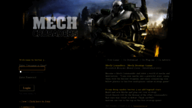 What Mech.vg website looked like in 2021 (2 years ago)