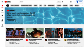 What M.youtube.com website looked like in 2021 (2 years ago)