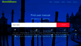 What Manualsfile.com website looked like in 2021 (2 years ago)