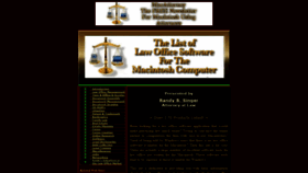 What Macattorney.com website looked like in 2021 (2 years ago)