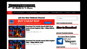 What Moviezaddiction.co website looked like in 2021 (2 years ago)