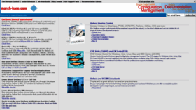 What March-hare.com website looked like in 2021 (2 years ago)