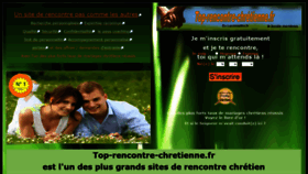 What Mariage-chretien.com website looked like in 2021 (2 years ago)