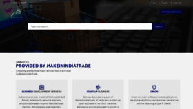 What Makeinindiatrade.com website looked like in 2021 (2 years ago)