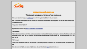 What Modernsearch.com.au website looked like in 2021 (2 years ago)