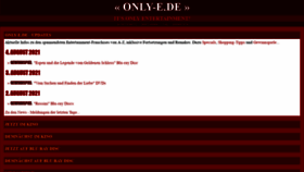 What Moviefans.de website looked like in 2021 (2 years ago)