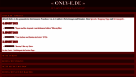 What Moviefans.de website looked like in 2021 (3 years ago)