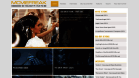 What Moviefreak.com website looked like in 2021 (2 years ago)