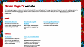 What Mrgan.com website looked like in 2021 (2 years ago)