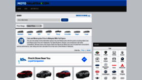 What Motomalaysia.com website looked like in 2021 (2 years ago)