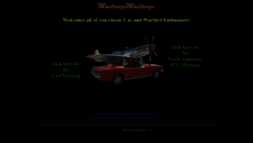 What Mustangsmustangs.com website looked like in 2021 (2 years ago)