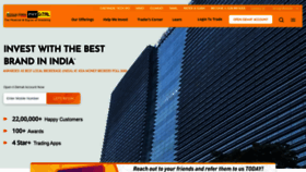 What Motilaloswal.com website looked like in 2021 (2 years ago)