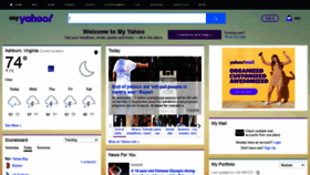 What Myyahoo.com website looked like in 2021 (2 years ago)