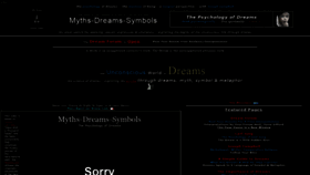 What Mythsdreamssymbols.com website looked like in 2021 (2 years ago)