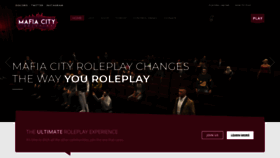 What Mafiacity-rp.com website looked like in 2021 (2 years ago)