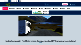 What Motorhomecraic.com website looked like in 2021 (2 years ago)