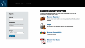 What Myresult.segi.edu.my website looked like in 2021 (2 years ago)