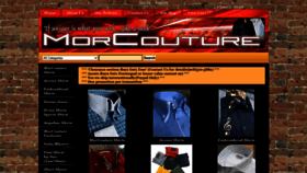 What Morcouture.com website looked like in 2021 (4 years ago)