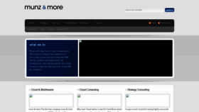 What Munzandmore.com website looked like in 2021 (2 years ago)