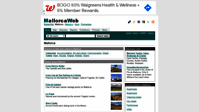 What Mallorcaweb.net website looked like in 2021 (2 years ago)