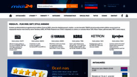 What Midi24.pl website looked like in 2021 (5 years ago)