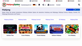 What Mahjongspielen.de website looked like in 2021 (4 years ago)