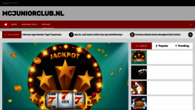 What Mcjuniorclub.nl website looked like in 2021 (2 years ago)