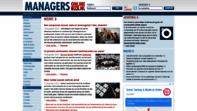 What Managersonline.nl website looked like in 2021 (2 years ago)