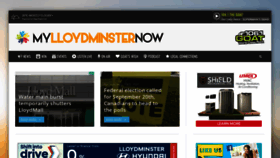 What Mylloydminsternow.com website looked like in 2021 (2 years ago)