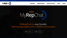 What Myrepchat.com website looked like in 2021 (2 years ago)