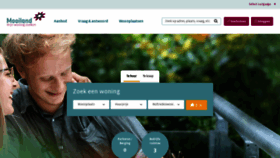 What Mijnwoningzoeken.nl website looked like in 2021 (2 years ago)
