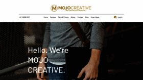 What Mojocreative.com.au website looked like in 2021 (2 years ago)