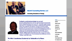 What Murrellpsychologicalservice.com website looked like in 2021 (4 years ago)