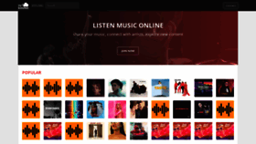 What Mysound.ge website looked like in 2021 (2 years ago)