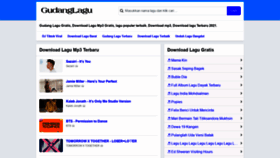 What M.gudanglagu123.cc website looked like in 2021 (2 years ago)