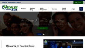 What Mypeoples.bank website looked like in 2021 (2 years ago)