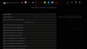 What Mlbstream.me website looked like in 2021 (2 years ago)