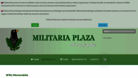 What Militariaplaza.com website looked like in 2021 (2 years ago)