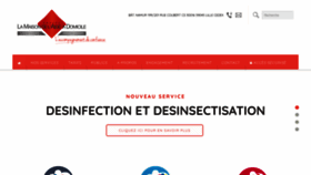 What Maisondelaideadomicile.fr website looked like in 2021 (2 years ago)