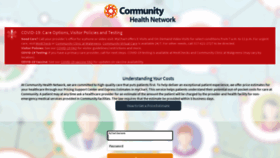 What Mychart.ecommunity.com website looked like in 2021 (2 years ago)