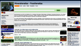 What Mineralienatlas.de website looked like in 2021 (2 years ago)